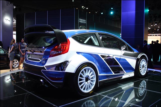 Photo Hd Hq Ford Fiesta Rs Wrc 2011 Salon Mondial Auto Paris 2010 ...